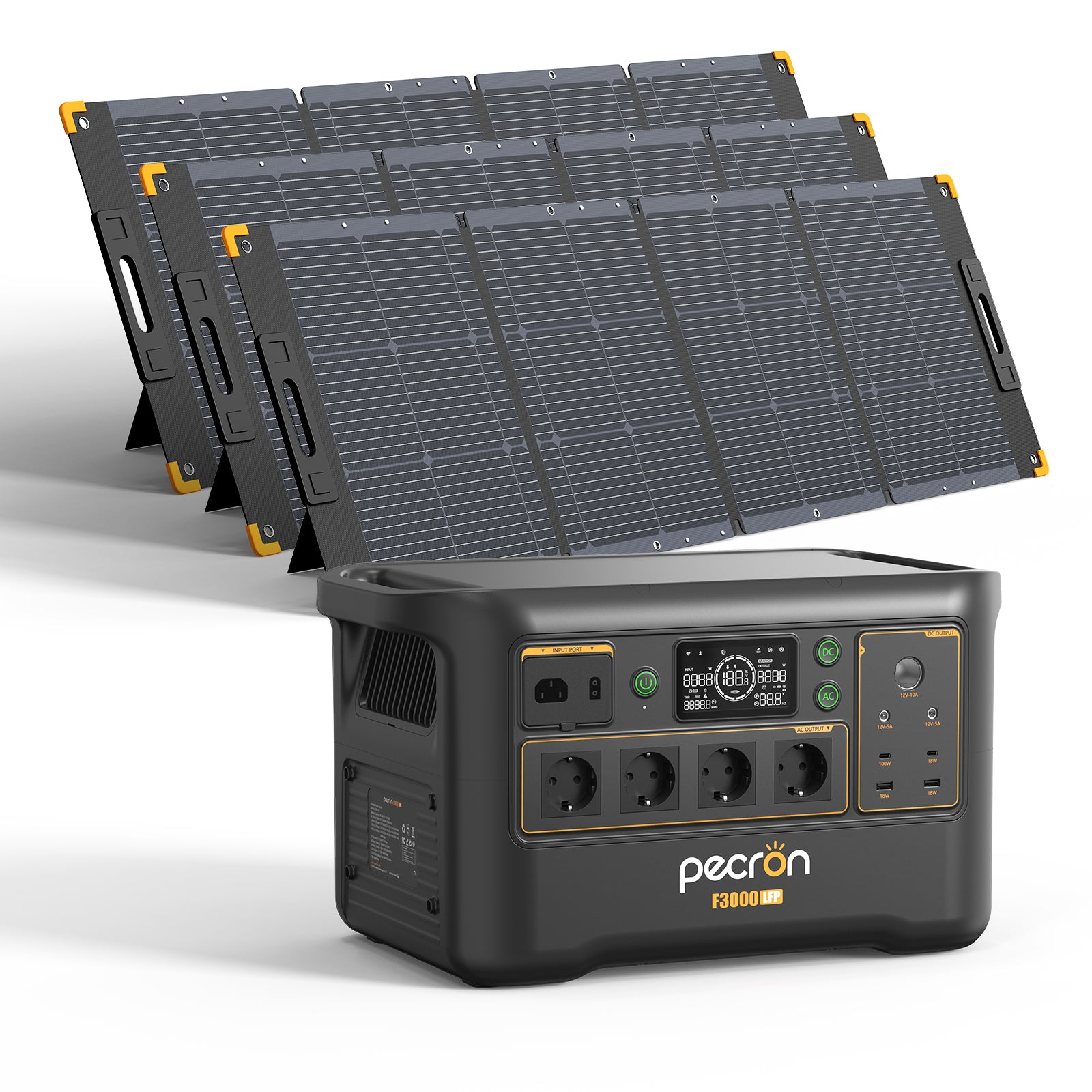 F3000LFP+200W solar Panel*3