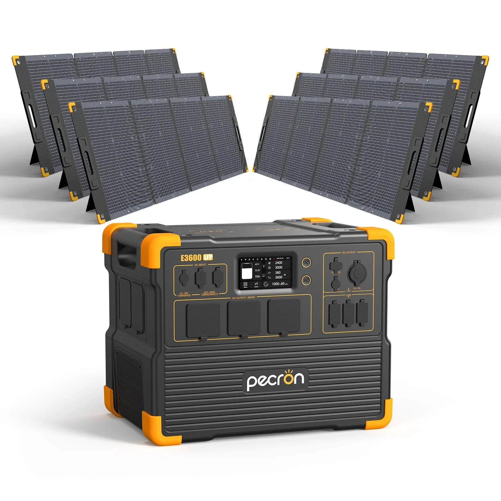 E3600LFP+200W solar panel *6