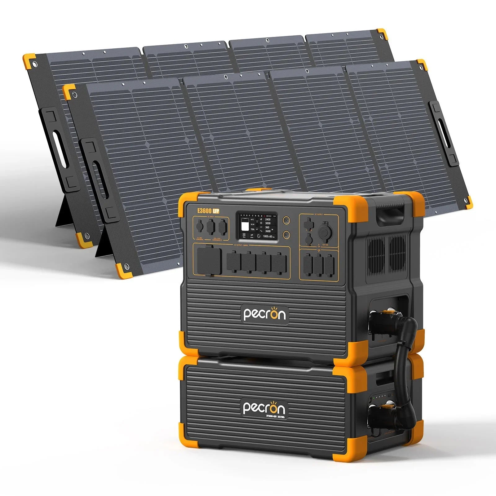 E3600LFP+200W solar panel *2+EP3000-48V*1