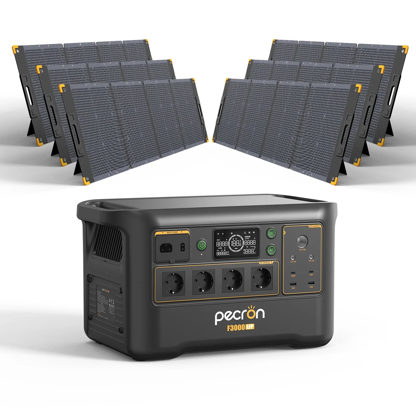 F3000LFP+200W solar Panel*6
