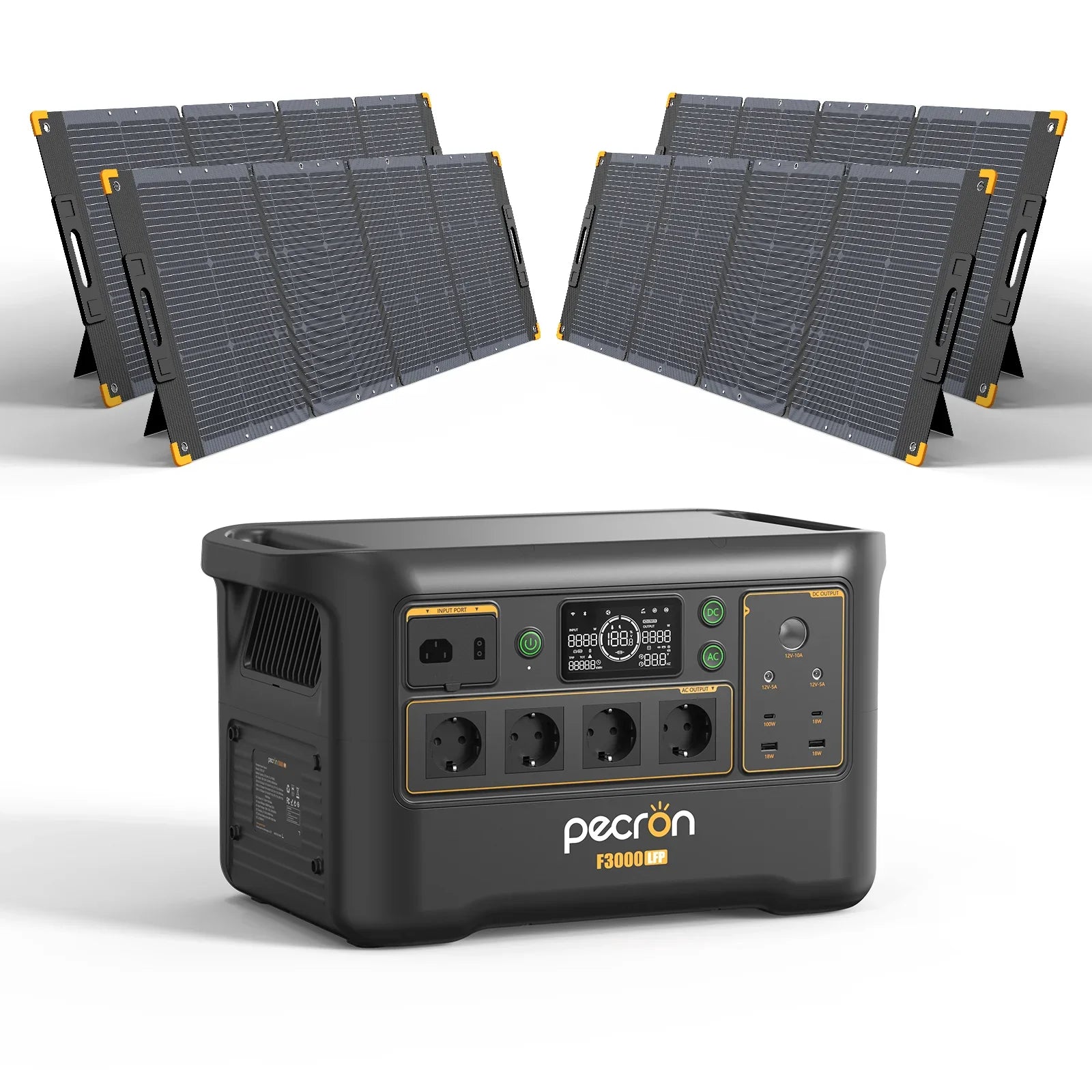 F3000LFP+200W solar Panel*4